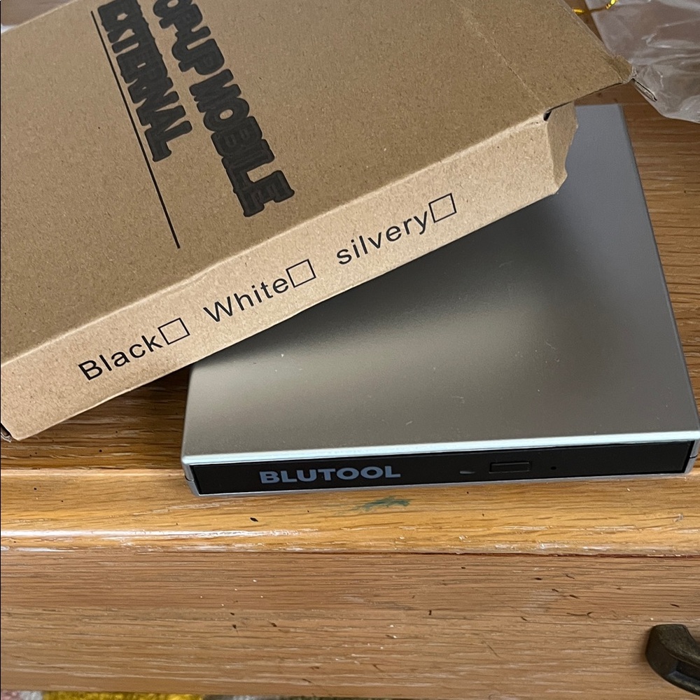 BLUTOOL Silver External Drive